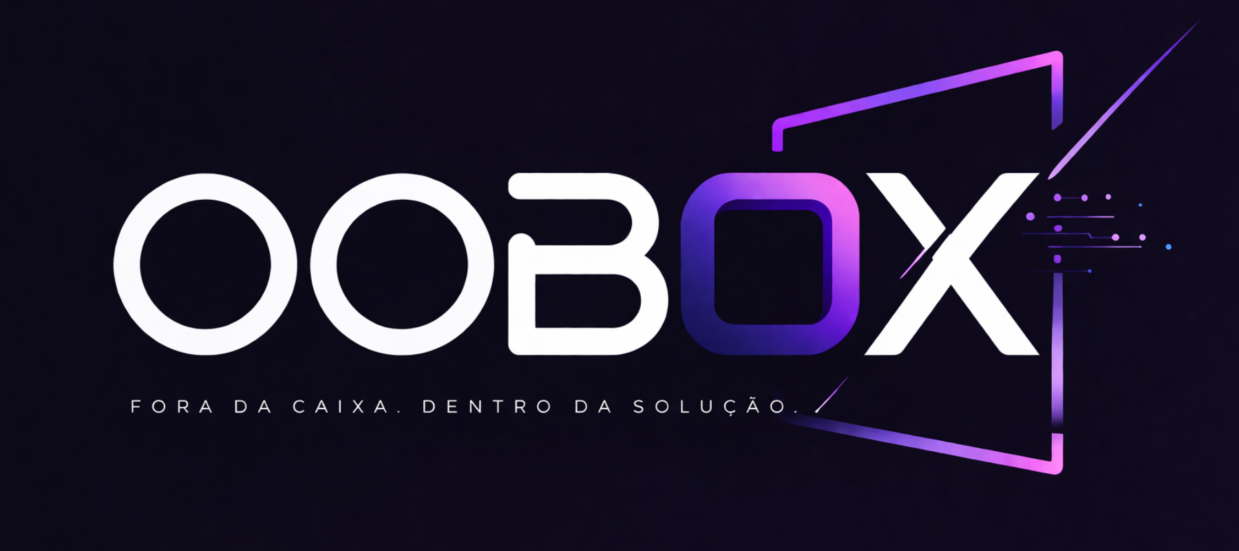 OOBOX — Fora da caixa. Dentro da solução.